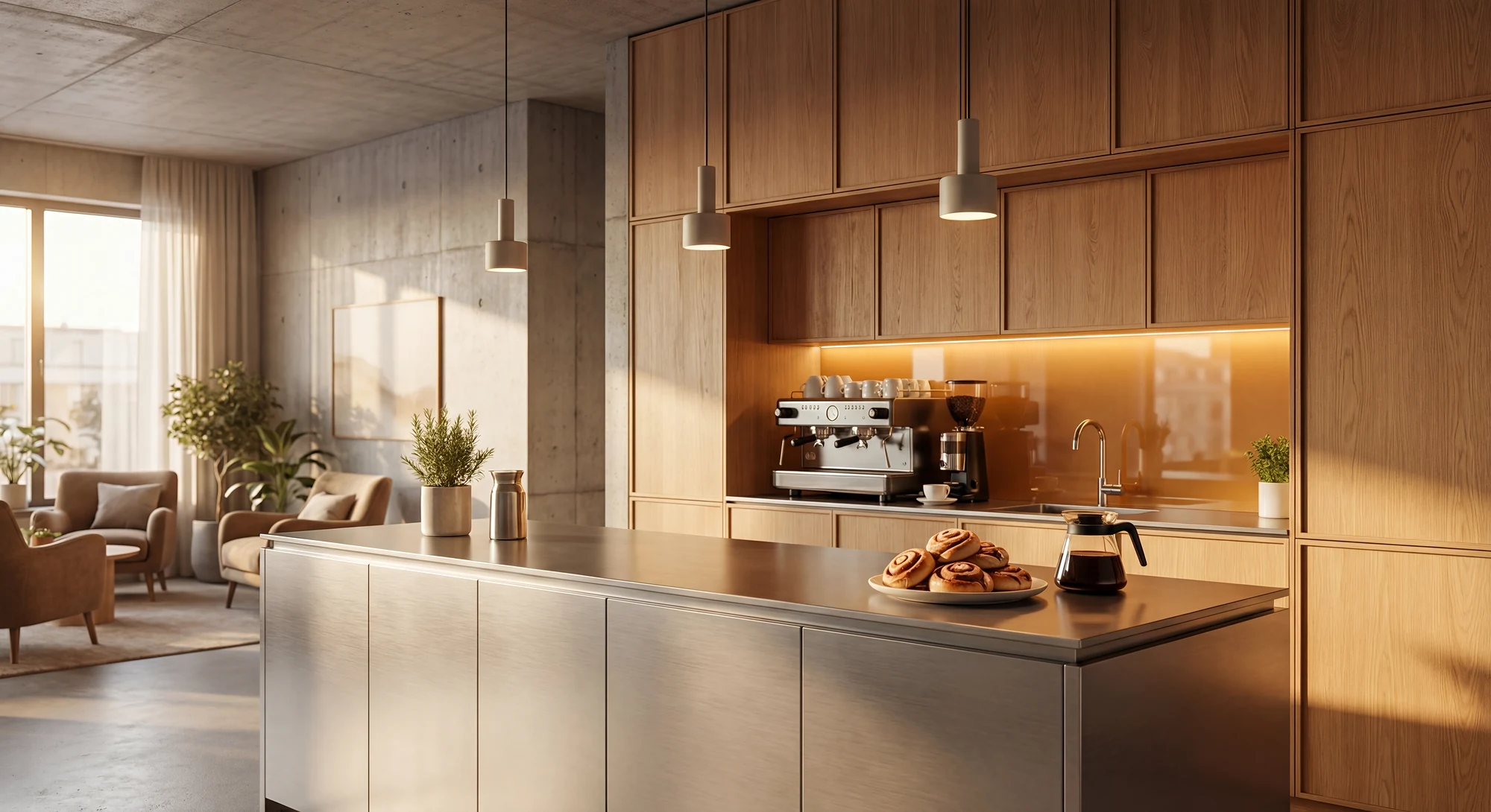 Norrsken office workspace by Wolfblanc